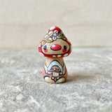 1.25” Tiny Pointy Mushroom: Red