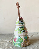 *Original* 4” Tree Ornament: White Woodland