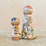 *Original* 2.25” Animal Guardian Girl: Cheetah