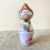 *Original* 4” Unicorn with Coffee + Cookie