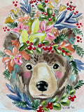5x7” *Original* Mama Bear: Holiday