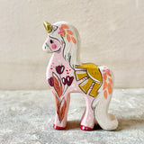 *Original* 2.75” Pink Sunshine Unicorn