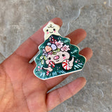 2.5” Archival Printed Jolly Friend: Christmas Tree