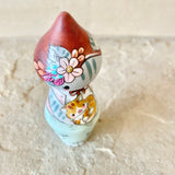 *Original* 4” Gray Cat Mama