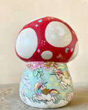 5” Jumbo Mushroom: Rainbow Unicorn Parade