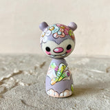 2” Magnetic Clicques Doll: Lavender Bat