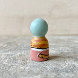 1.2” Tiny Cat Mama: Orange