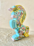 6” XOXO Unicorn with Golden Mane