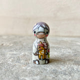 1.2” Tiny Horse Mama: Gray