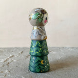 *Original* 4.5” Owl in a Tree with Owlet