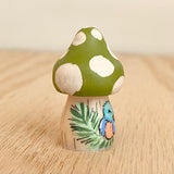 1.25” Tiny Mushroom: Bluebird