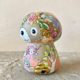 3.5” Tangerine Bonnet Bear with 3 Cubs