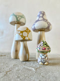 Set of 3: 4”, 3.9”, 2.5” Mushroom Grove
