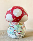5” Jumbo Mushroom: Rainbow Unicorn Parade