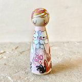 3” Animal Guardian: Pink Polar Bear Cubs