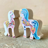 Set of Two: 2.5” Archival Printed Replica: Day/Night Unicorns