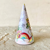 3” Cone Tree: Rainbow Unicorn