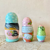 4.5” 3pc Nesting Dolls: High Desert Friends