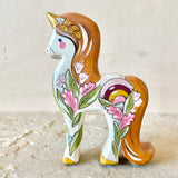 *Original* 4.75” Unicorn: Ivory Rainbow