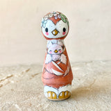 *Original* 3.25” Sienna Owl Mama