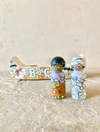 Set of 3: 7” Boo Canoe with Frank & Mummy Friends