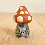 *Irregular*1.25” Tiny Mushroom: Wolf #2
