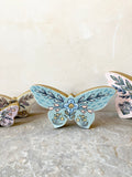 *Reproduction* 4pc Set of Butterflies 6”, 5”, 3.75”, 2.75”