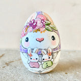 2.5” Egg Bunny (Lavender)