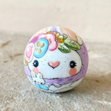 1.5” Round Bunny (Lavender Small)