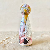 3” Animal Guardian: Pink Polar Bear Cubs