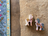 Set of Two: 2.5” Archival Printed Replica: Day/Night Unicorns