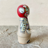 *Original* 3” Reindeer with Owlet