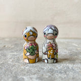 1.2” Tiny Horse Mama: Gray