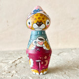 *Original* 4” Cheetah with Coffee