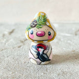 1.25” Tiny Mushroom: Woodpecker