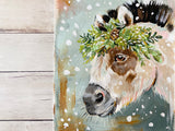 7x10” *Original* Pony in Snow