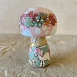 3.2” Magic Mushroom: Pink with Unicorns