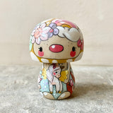 2.75” Magic Mushroom: Ochre Cap with Unicorns