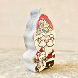 3” Archival Printed Jolly Friend: Santa Claus