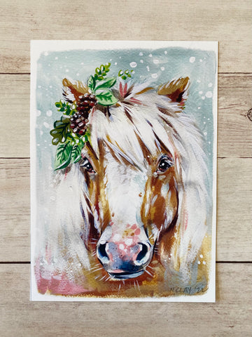 *Print* 5x7 Horse