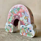 *Original* 5.25” Rainbow: Unicorns and Dragons