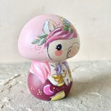 3.75” Blush Bonnet Unicorn