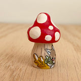 1.25” Tiny Mushroom: Squirrel