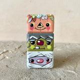 3.5” Spooky Totem: Jack/Frank/Mummy