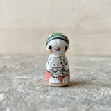 1.2” Tiny Cat Mama: White