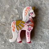 *Original* 2.75” Pink Sunshine Unicorn