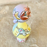 *Original* 2.75” Magnetic Clicques Doll: Girl with Narwhal