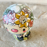 2.75” Forest Mushroom: Blue with Bears