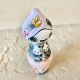 *Original* 4” Panda Mama with Twins