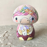 3.75” Blush Bonnet Unicorn